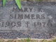  Mary K. <I>Walsh</I> Simmers