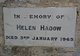  Helen Furlonge “Ellen” <I>Haynes</I> Hadow