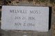  Melville Hollingsworth Moss