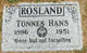  Tonnes Hans “Thomas” Rosland