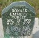 Donald Emmett “Donnie” Turley Photo