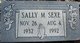  Sally Mae <I>Miller</I> Sexe