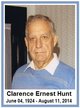  Clarence Ernest Hunt