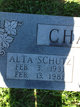  Alta Lucille <I>Nichols</I> Chanay Schutz