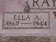  Elliher A “Ella” <I>Corbett</I> Raymont
