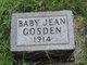  Baby Jean Gosden