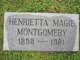  Henrietta <I>Magie</I> Montgomery