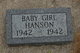 Profile photo:  Baby Girl Hanson