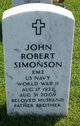 John Robert “Bob” Simonson Sr. Photo