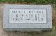  Mabel Mae <I>Miller</I> Kohrt Henschke