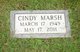 Cynthia “Cindy” Marsh Photo