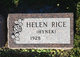 Helen Hynek Rice Photo