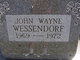  John Wayne Wessendorf