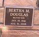  Bertha Mae <I>Glasgow</I> Douglas