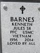  Kenneth Jules Barnes Jr.