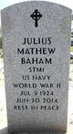  Julius Mathew Baham