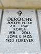  Joseph Peter Deroche