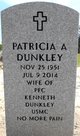  Patricia A. <I>Lee</I> Dunkley