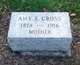  Amy E. <I>Myers</I> Cross