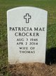 Patricia Mae “Trish” Roe Crocker Photo