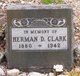  Herman D. Clark