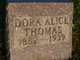  Dora Alice <I>Thrailkill</I> Thomas