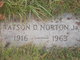  Watson Davis “Watty” Norton Jr.