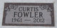 Curtis Lee “Curt” Fowler Photo