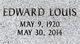  Edward Louis Lawrence
