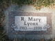  R. Mary Lyons