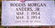  Roddis Morgan Anders Jr.