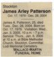  James Arley Patterson