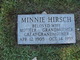  Minnie Hirsch 