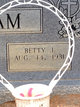  Betty J <I>Bunn</I> Parham