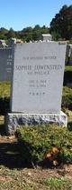  Sophie <I>Pollack</I> Lowenstein