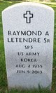  Raymond A. Letendre