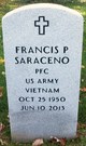  Francis P. Saraceno