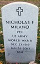  Nicholas F. Milano