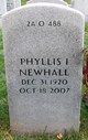  Phyllis I Newhall