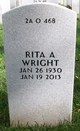  Rita A. <I>Graveline</I> Wright