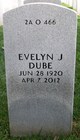  Evelyn J. <I>LeBrun</I> Dube