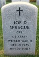  Joe D Sprague