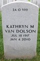  Kathryn M Van Dolson