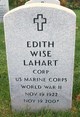  Edith <I>Wise</I> Lahart