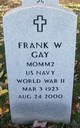  Frank W. Gay