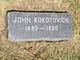  John Kokotovich