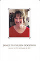 Janice Kathleen “Jan” Miller Goodwin Photo