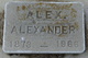  Alex Alexander
