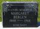  Margaret Bergen