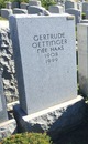  Gertrude <I>Haas</I> Oettinger